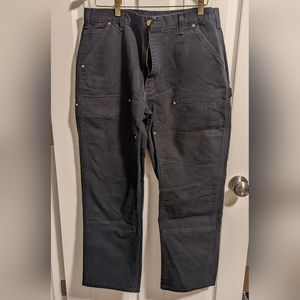 Carhartt Double Front Work Duck Dungaree 36x30